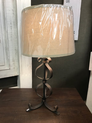 Lamp Bronzed Iron