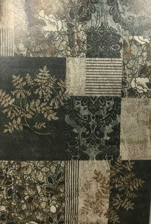 EE4492FIA Elegance Marble and Blue Rug 8x10
