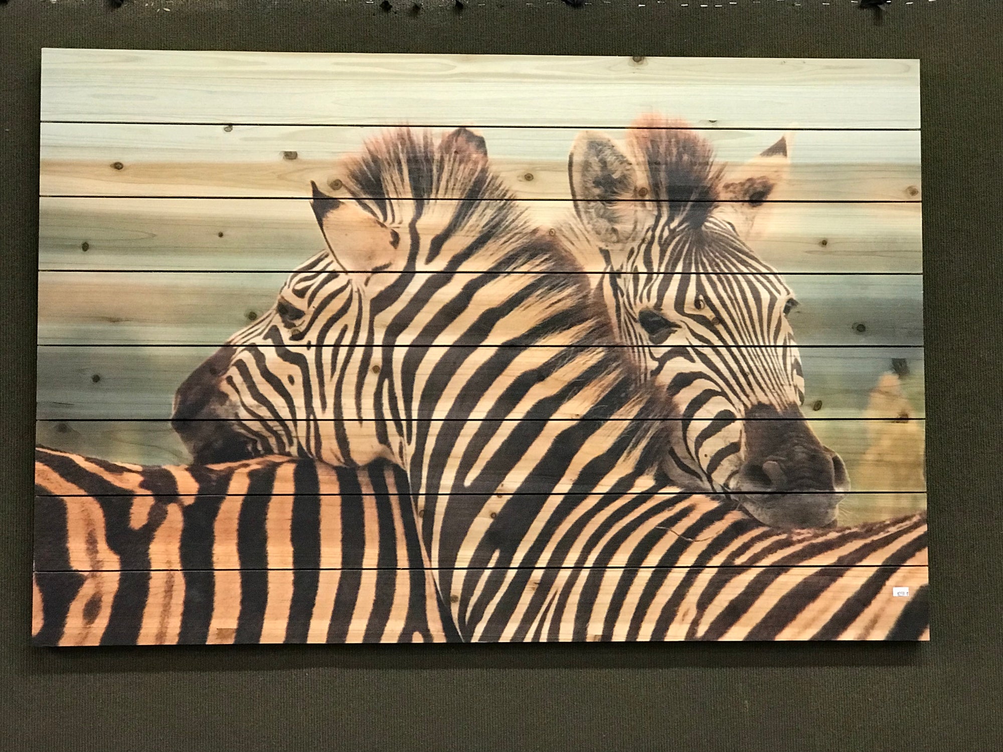 Zebras on Pallet