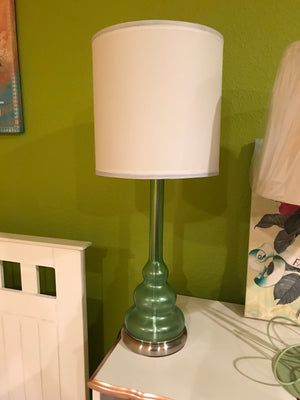L937755FI Lamp Glass Table Green