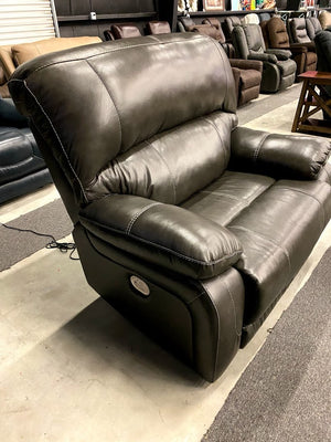 U635 FI-A Zero Wall, Leather, Powered, Wide Seat Recliner