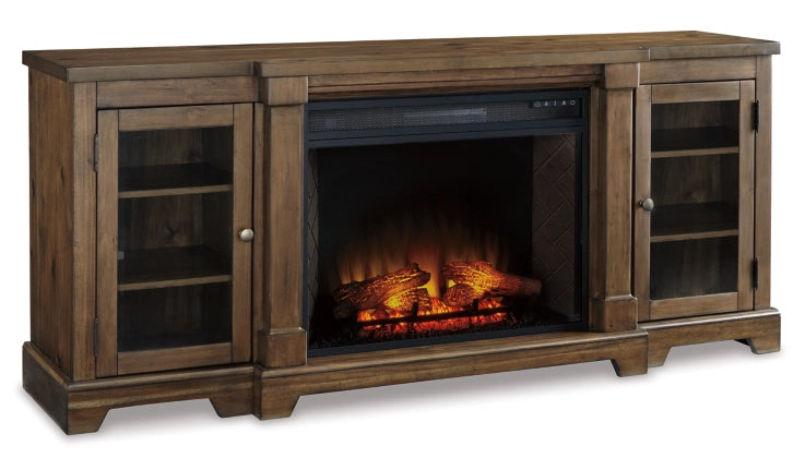 W820 FI-A 75" TV Stand w/Fireplace Option